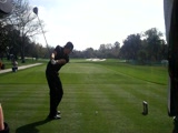 Rickie Fowler down the line